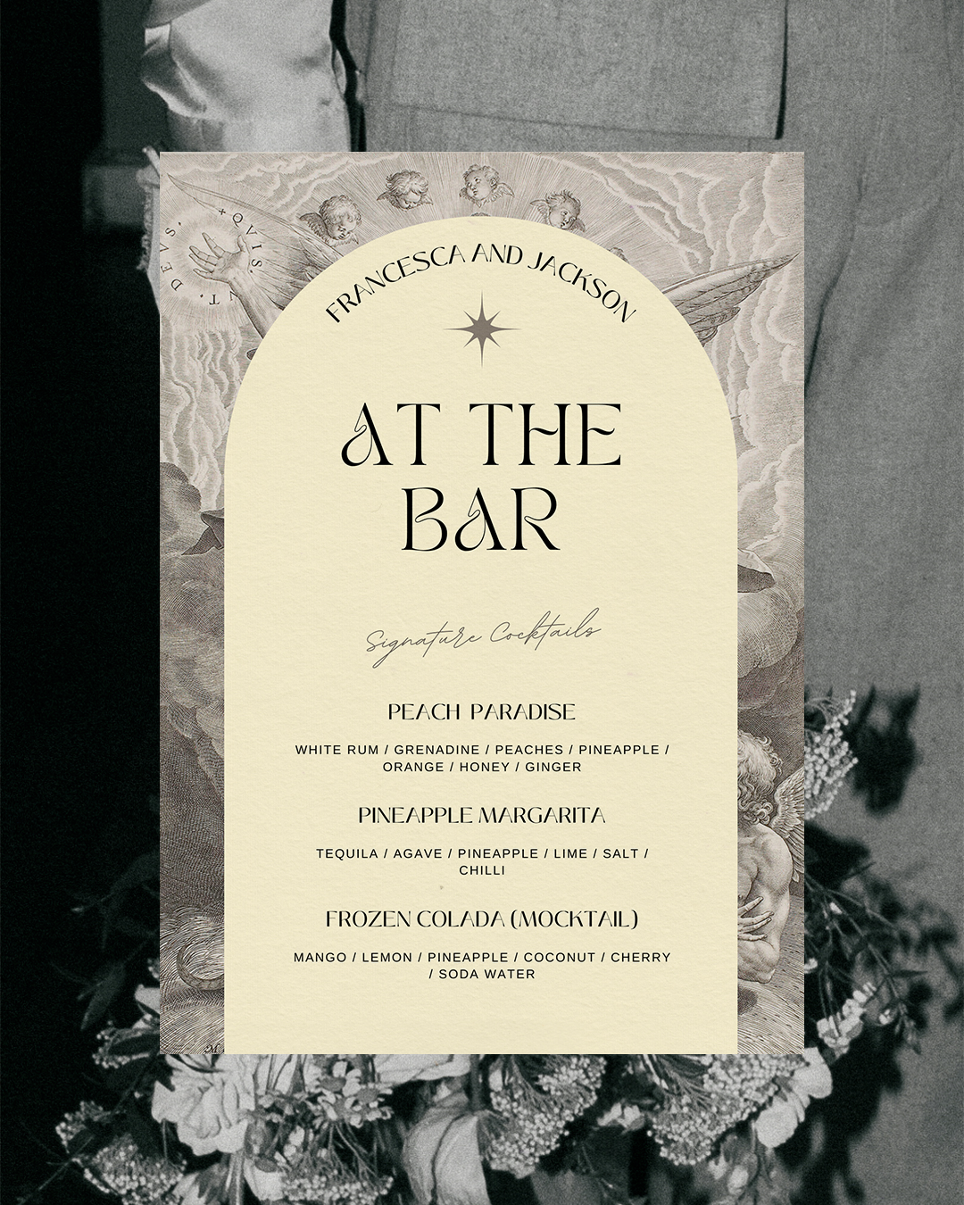 Vintage Menu Template