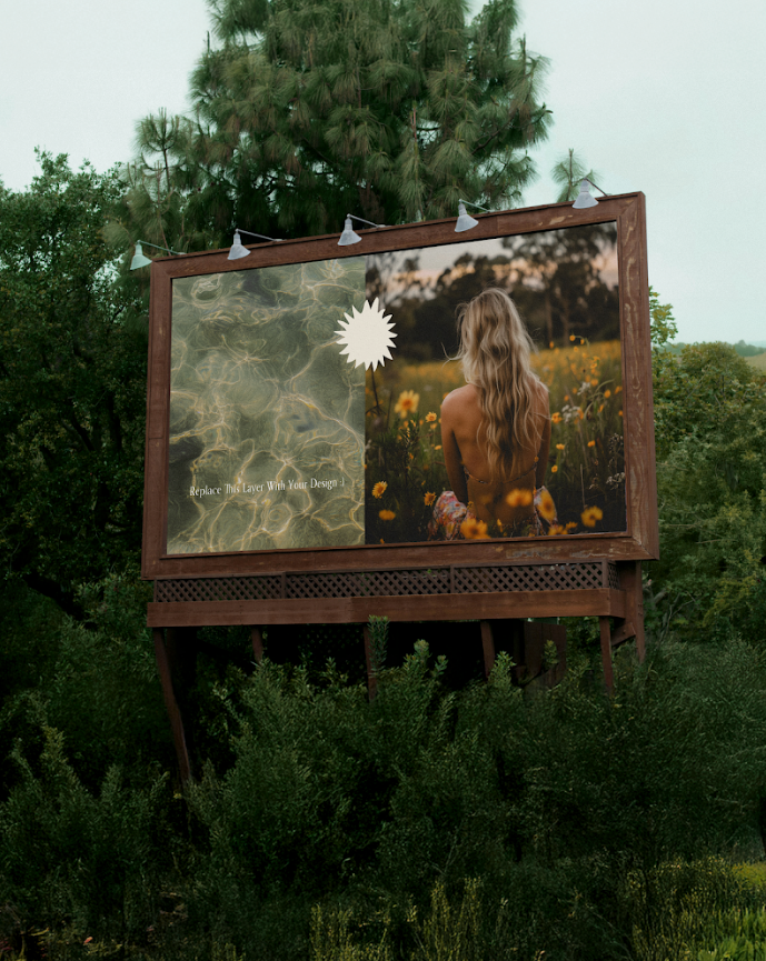Forest Billboard Mockup
