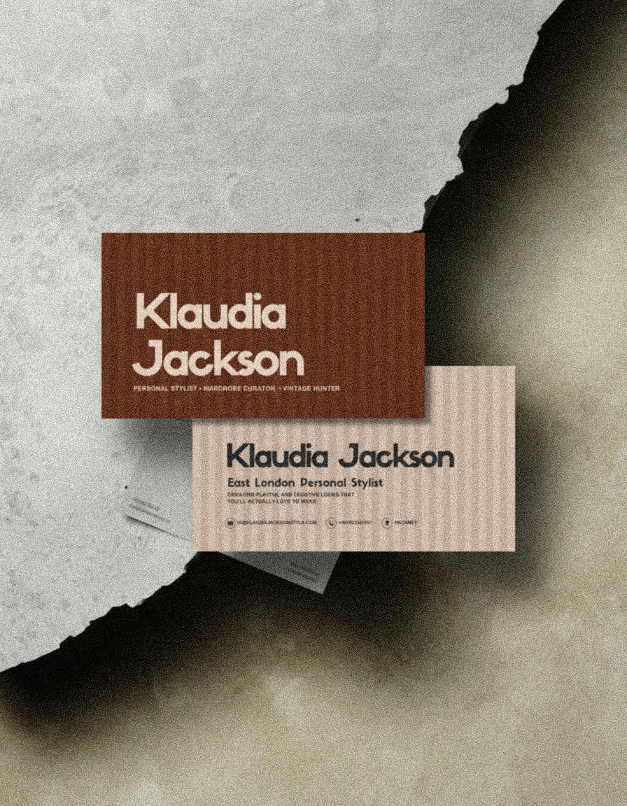 Bold Business Card Template