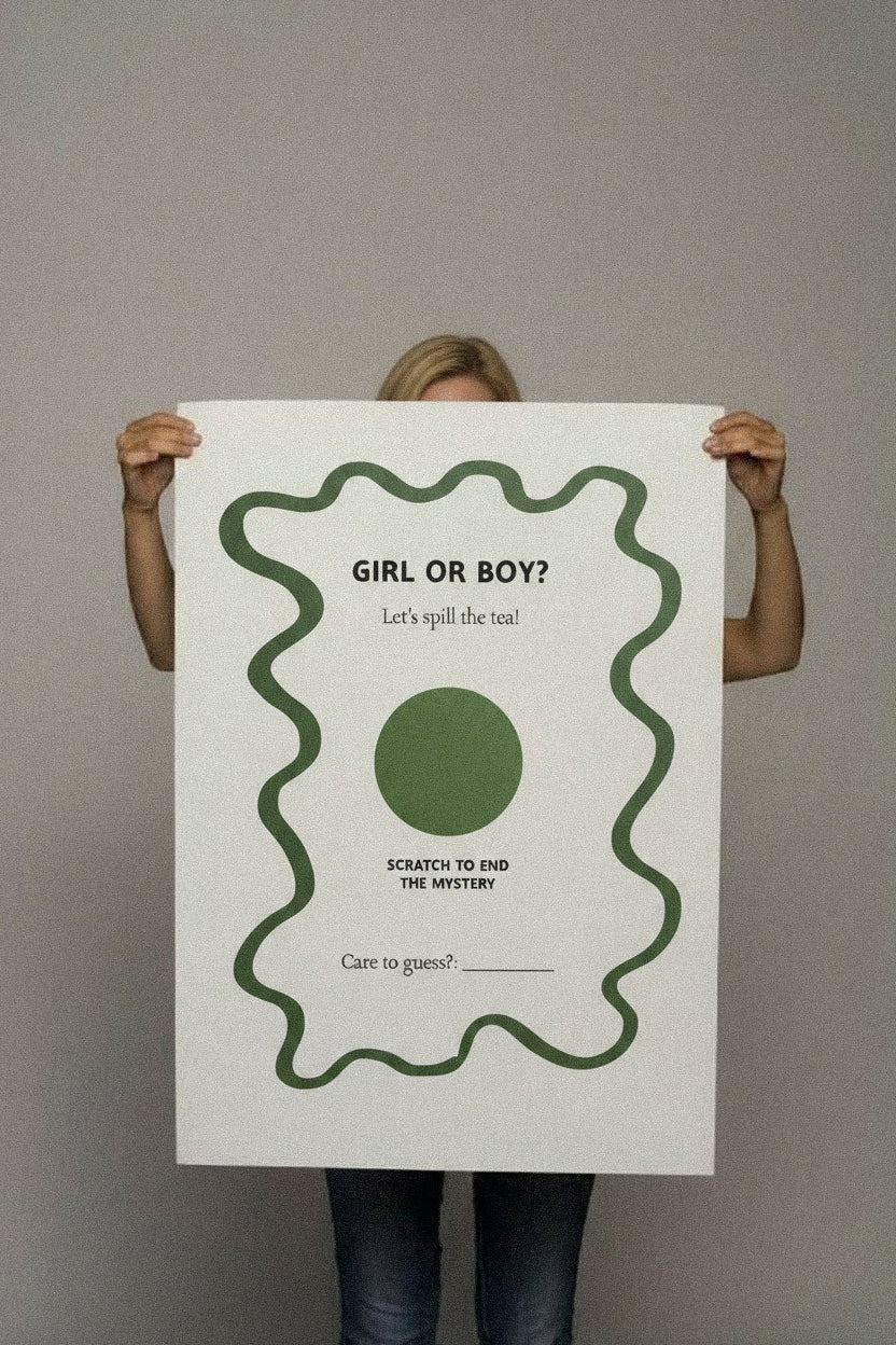 Scratch Off Gender Reveal