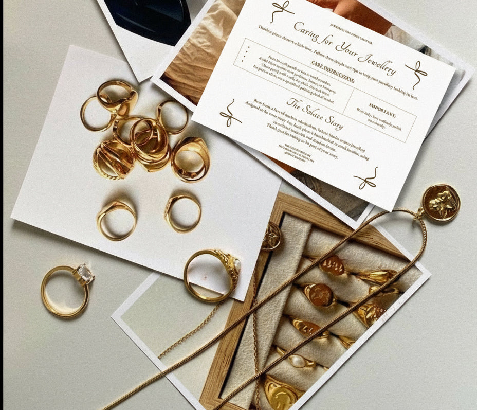 Jewellery Care Insert Card