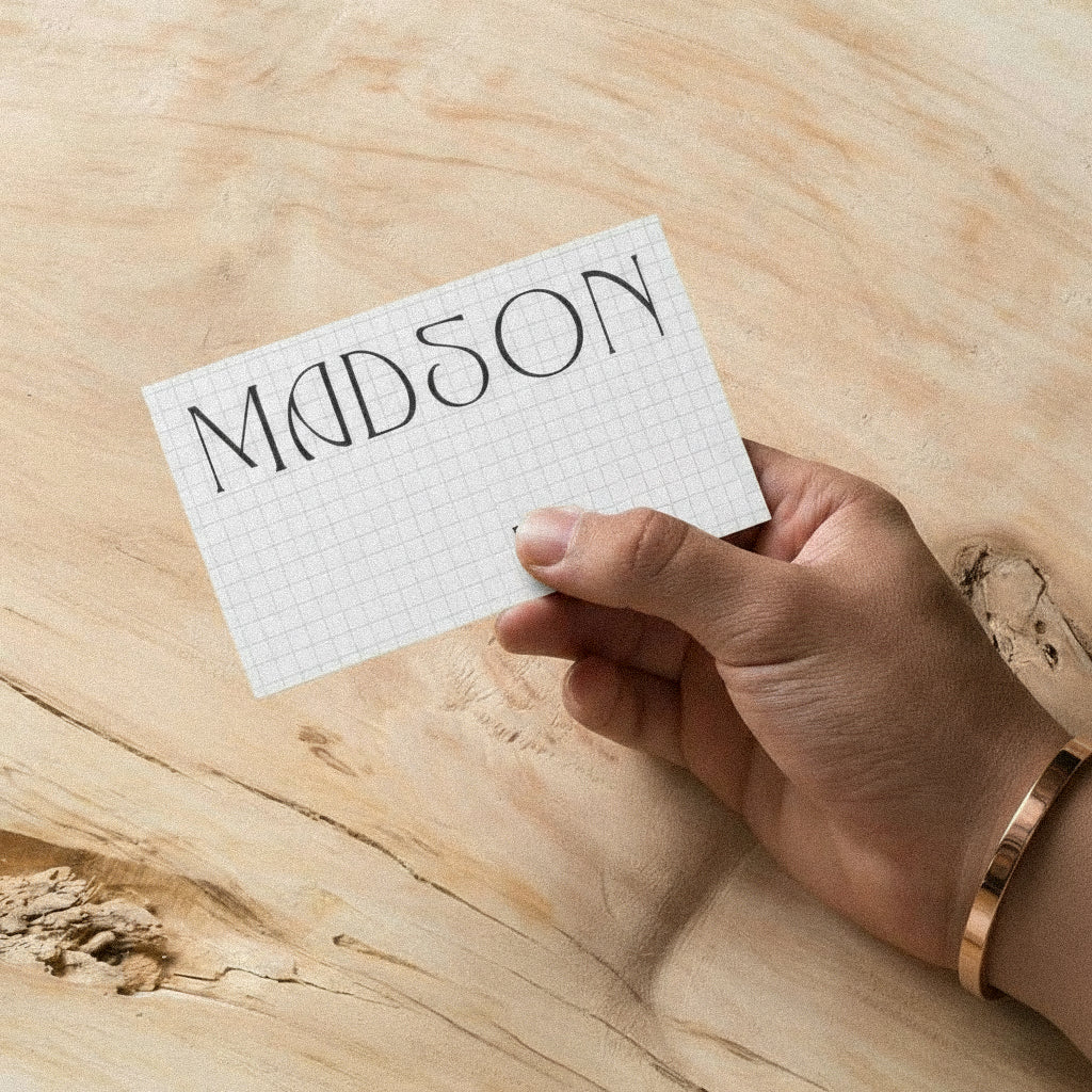 Madson Business Card Template