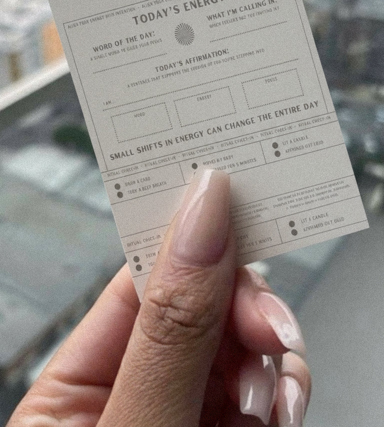 Affirmation Prompt Card