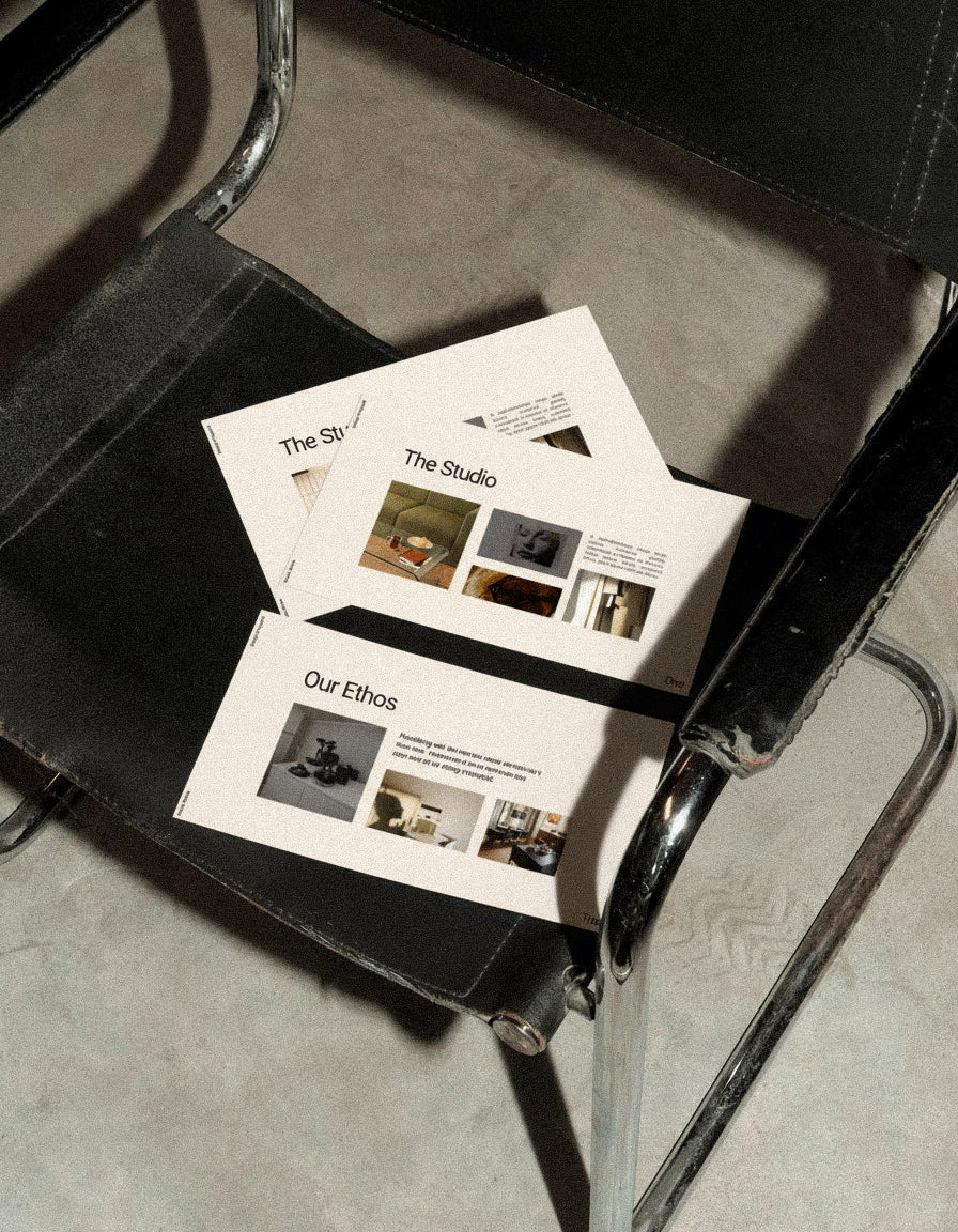 Minimal Design Studio Deck