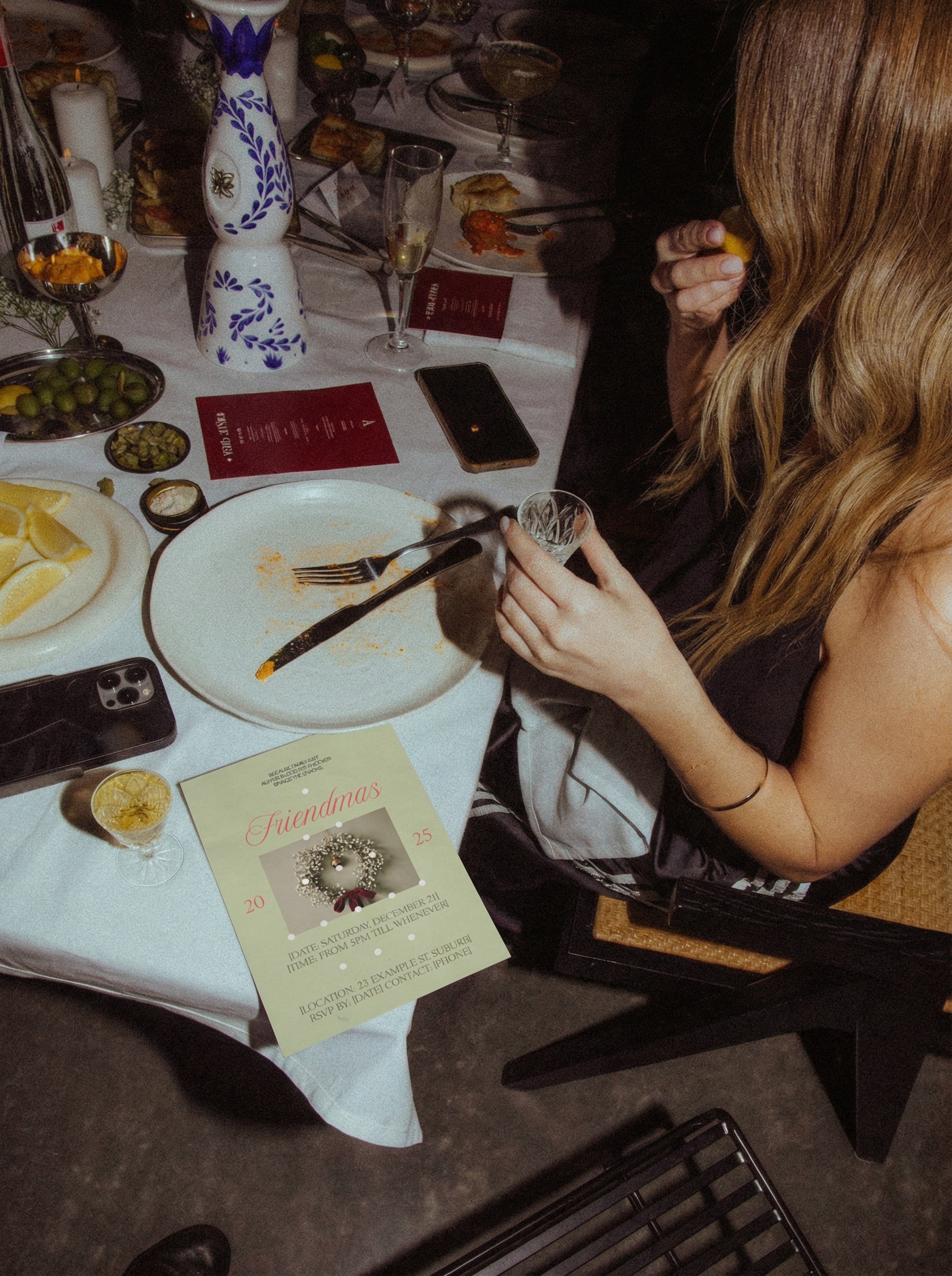 Friendsmas Invitation Template