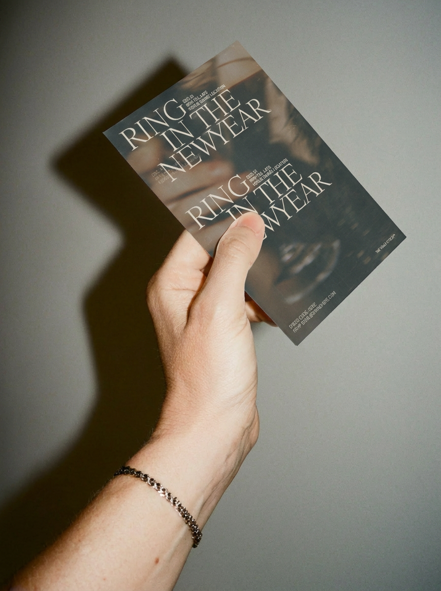 Ring in the  New Year Event Invite