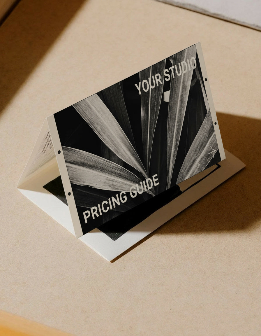 Pricing Guide Template for Creatives (9 Page)