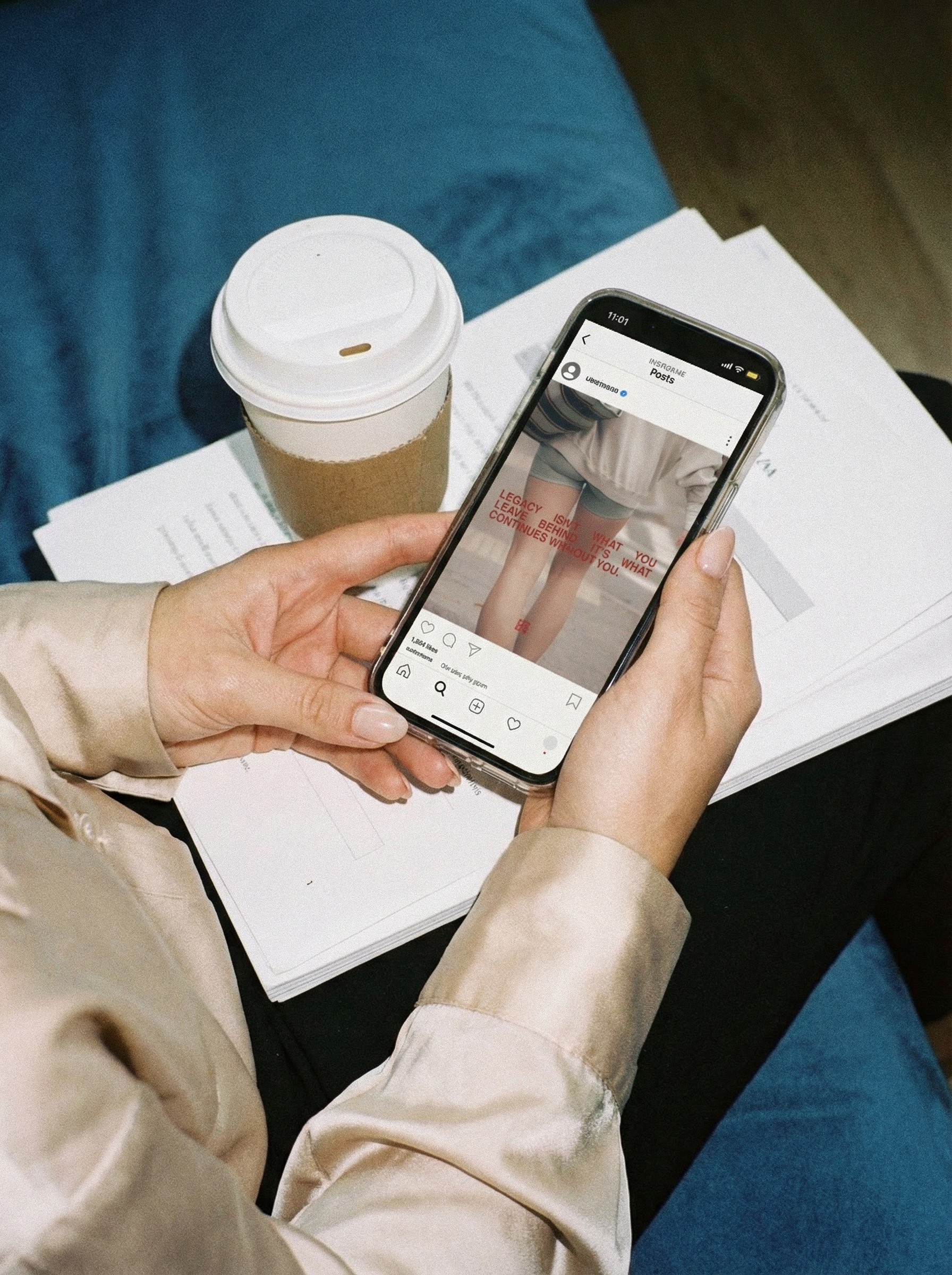 Quoted Insta Post Template